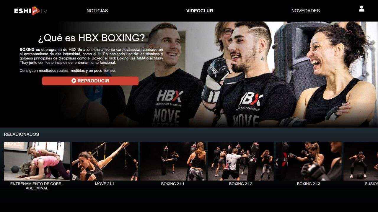 ESHI lanza ESHI TV, una plataforma televisiva pensada por y para el fitness