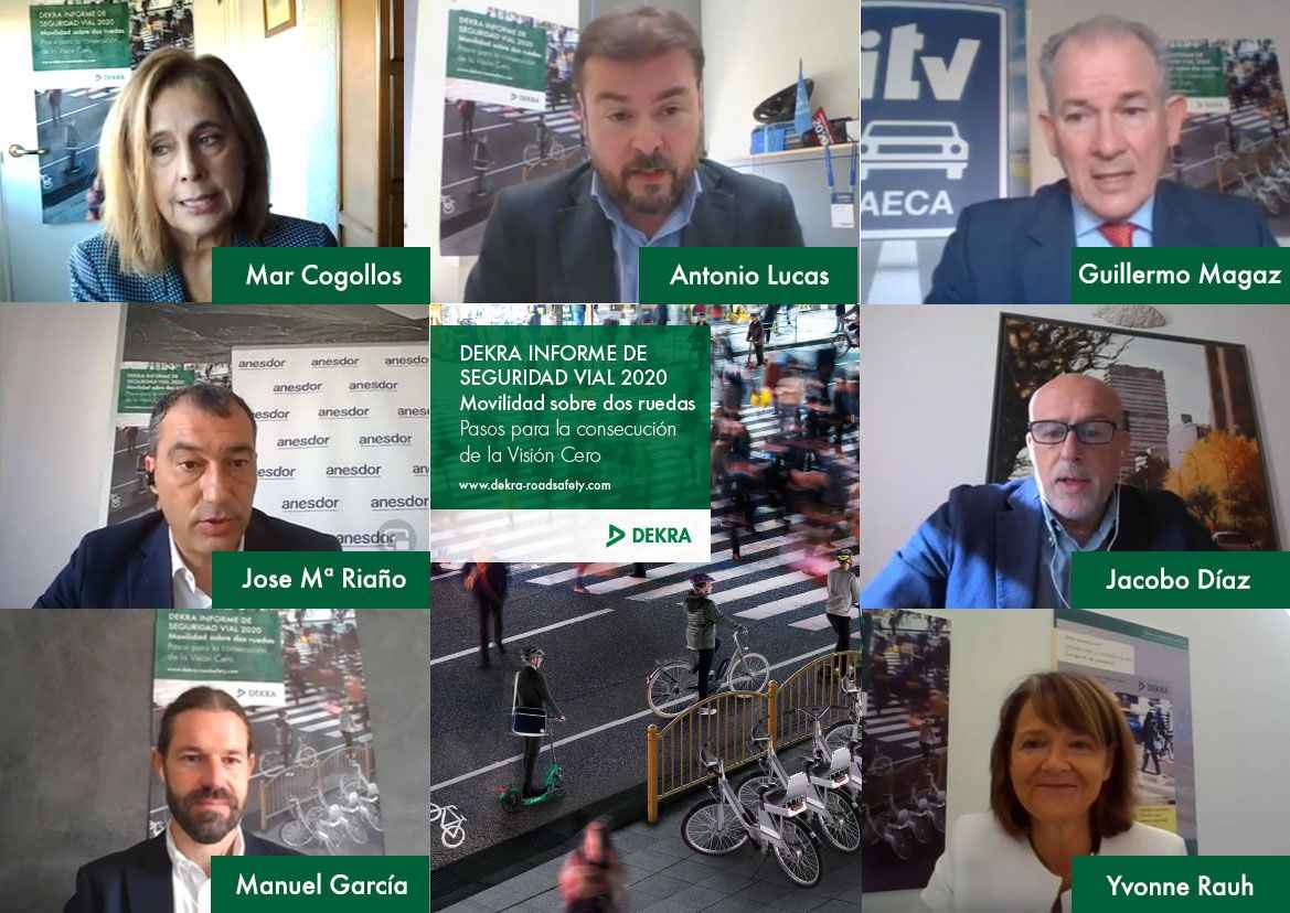 DEKRA celebra su Informe de Seguridad Vial DEKRA 2020 en formato webinar