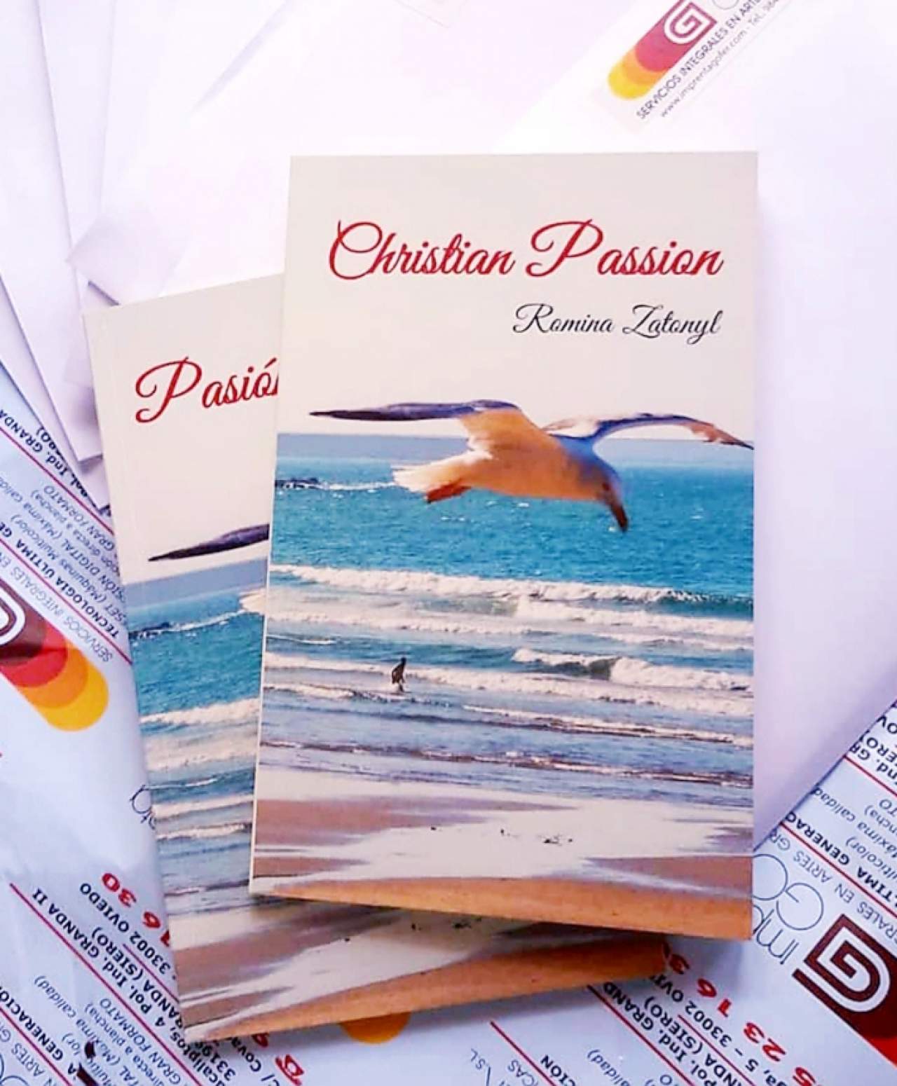 Pasión Cristiana: el poemario de dos ediciones escrito por Romina Zatonyl