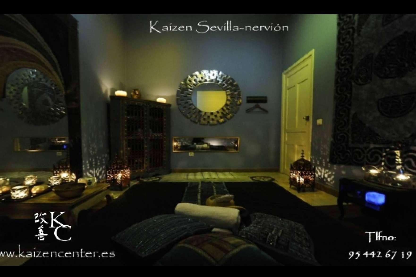 Los masajes eróticos/sensoriales y tantra de Kaizen Center Sevilla
