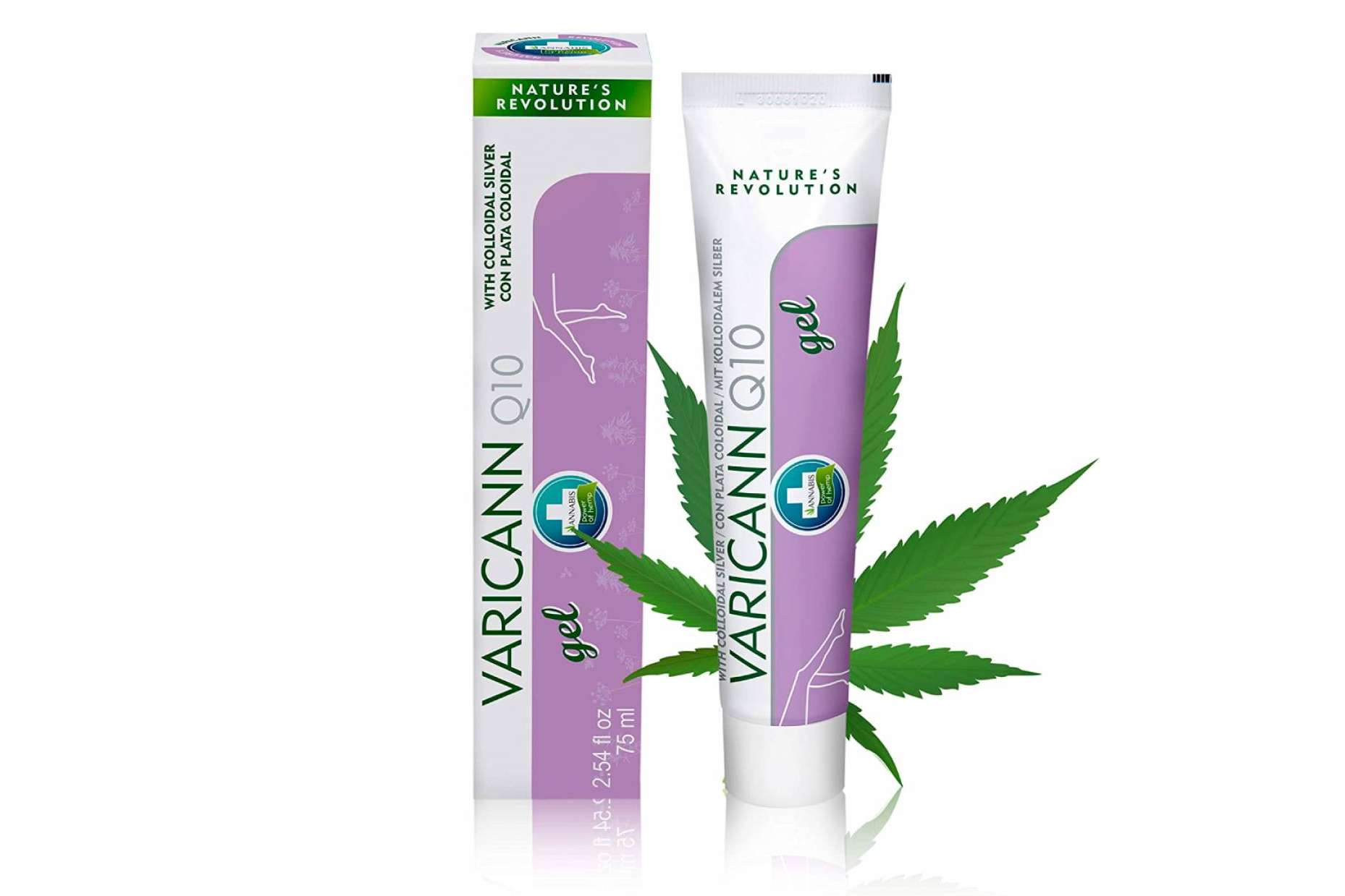 El cuidado natural con cannabis para varices y piernas cansadas, VARICANN Q10
