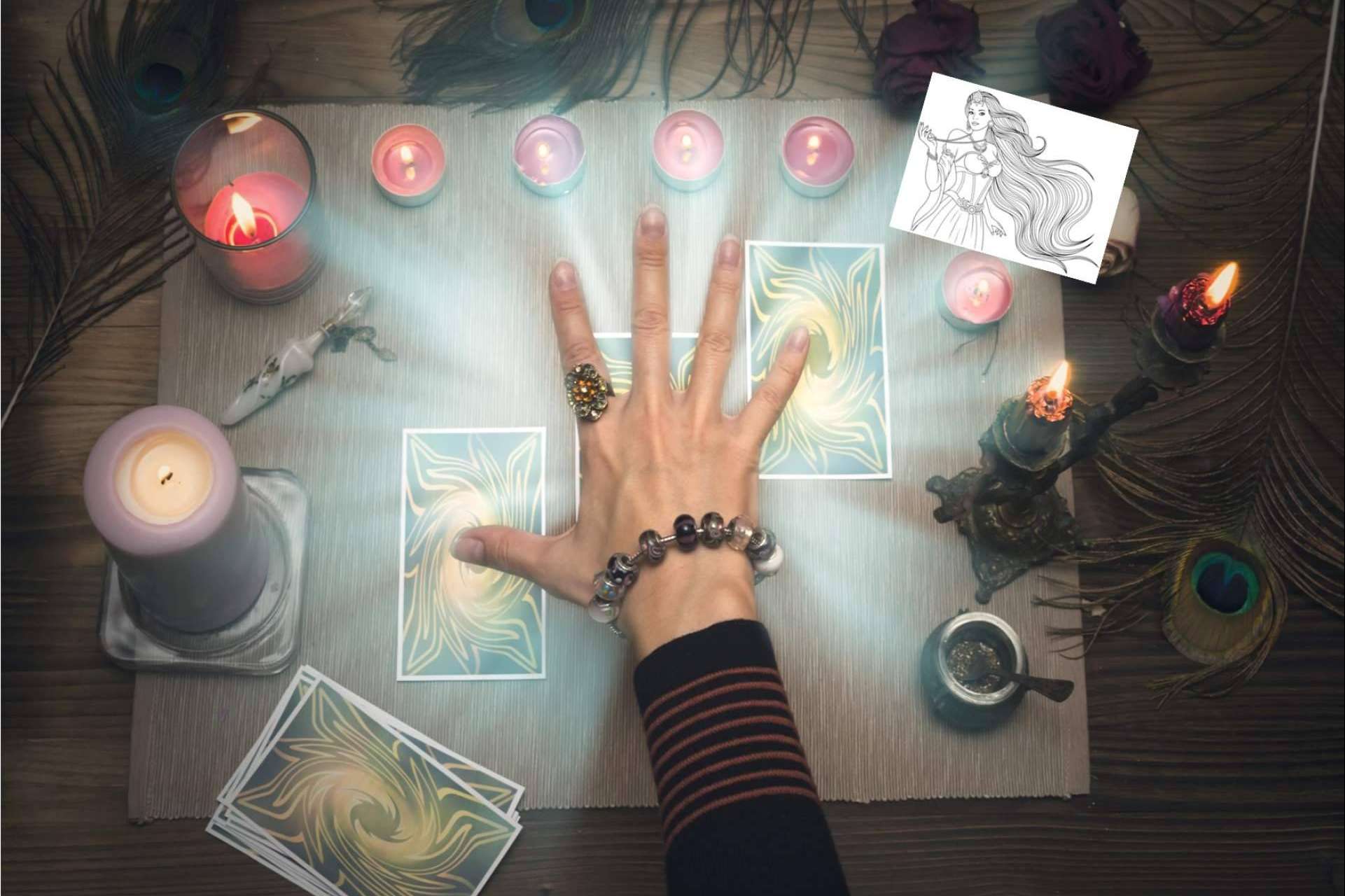 El tarot online con una profesional honesta, Dama Mágica