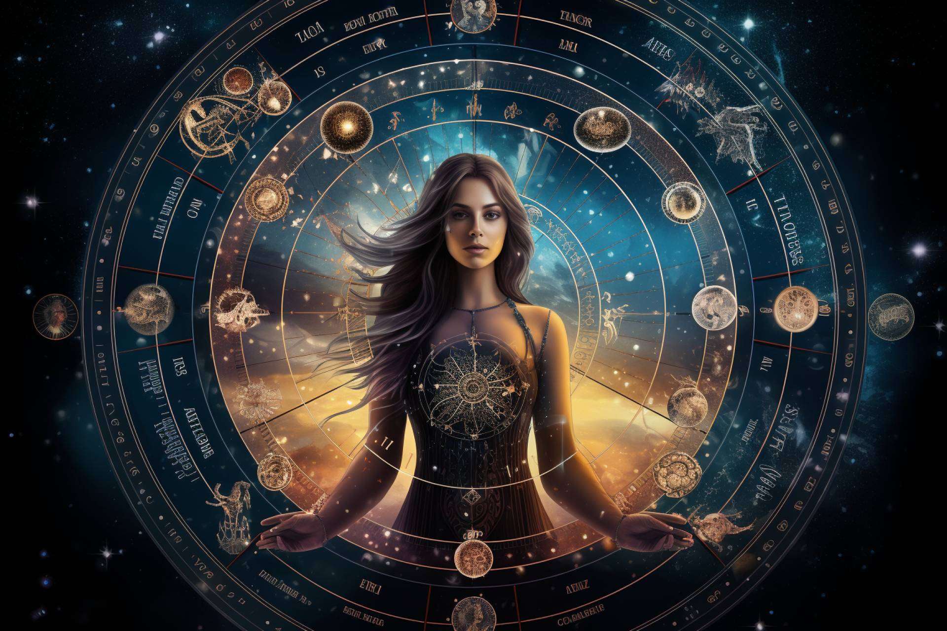 Información sobre la carta natal, en Los Arcanos