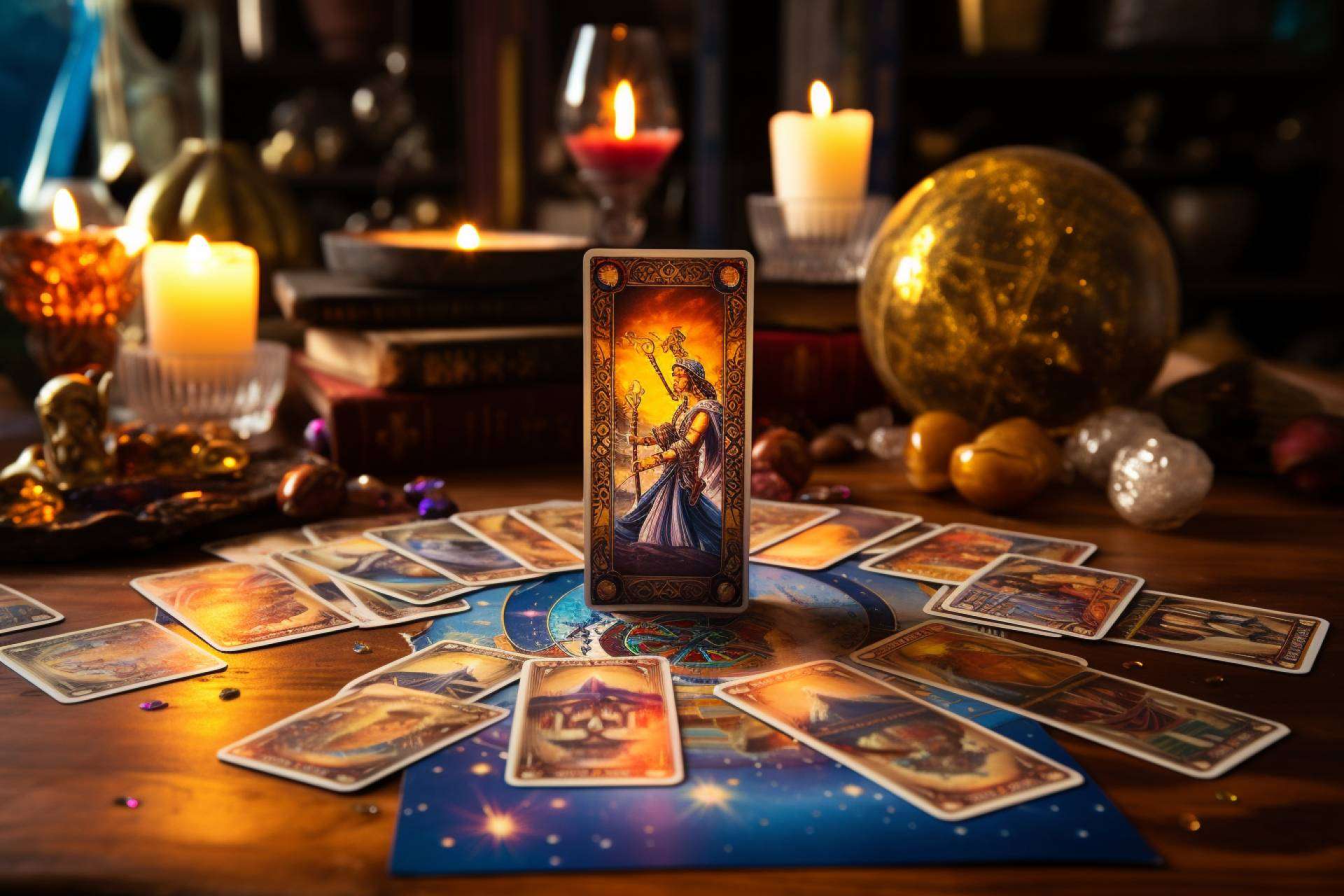 Tirada de tarot terapéutico en Los Arcanos